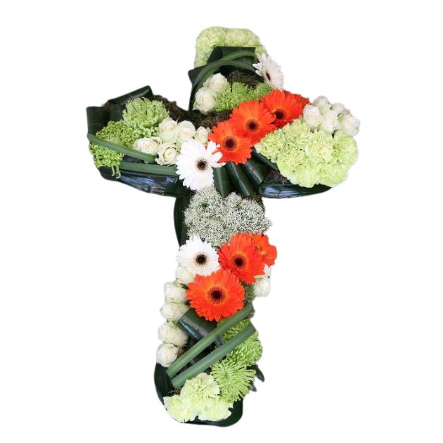 Croix de fleurs