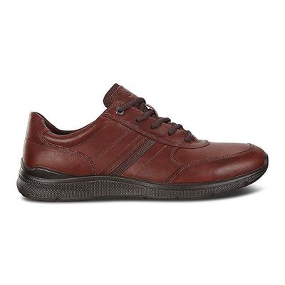ECCO MEN'S IRVING DK BRN DRESS SHOE