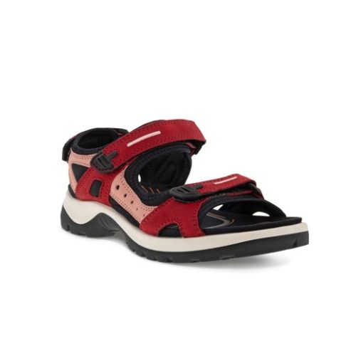 ECCO WOMEN&#39;S OFFROAD SANDALS RED, Size: 36(EU)