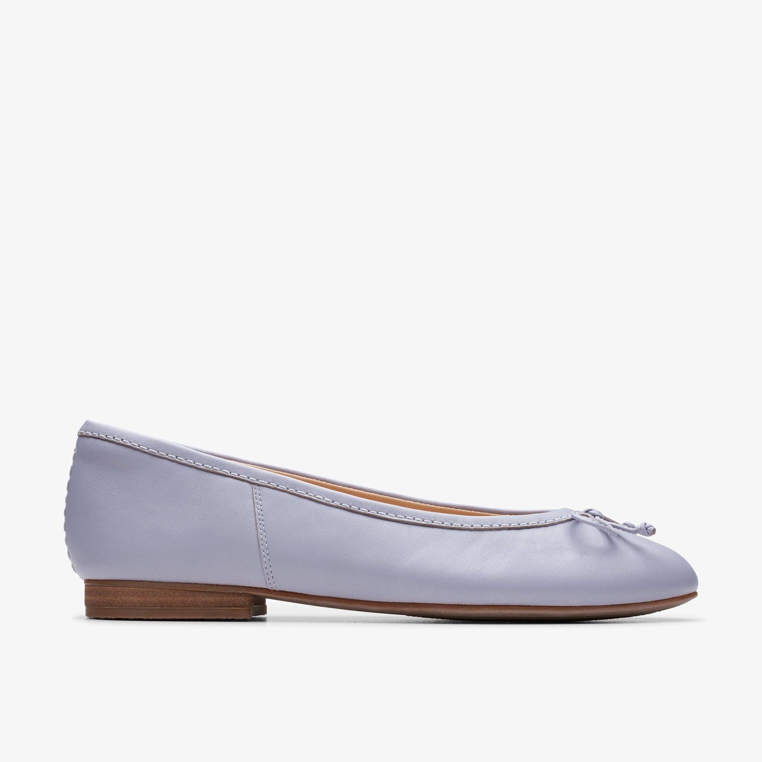 CLARKS WOMEN&#39;S DRESS SHOE FAWNA LILY LILAC LEATHER, Size: 6.5(US)