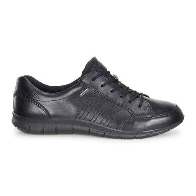 ECCO WOMEN'S BABETT LACE UP ATHLETIC SHOE BLK