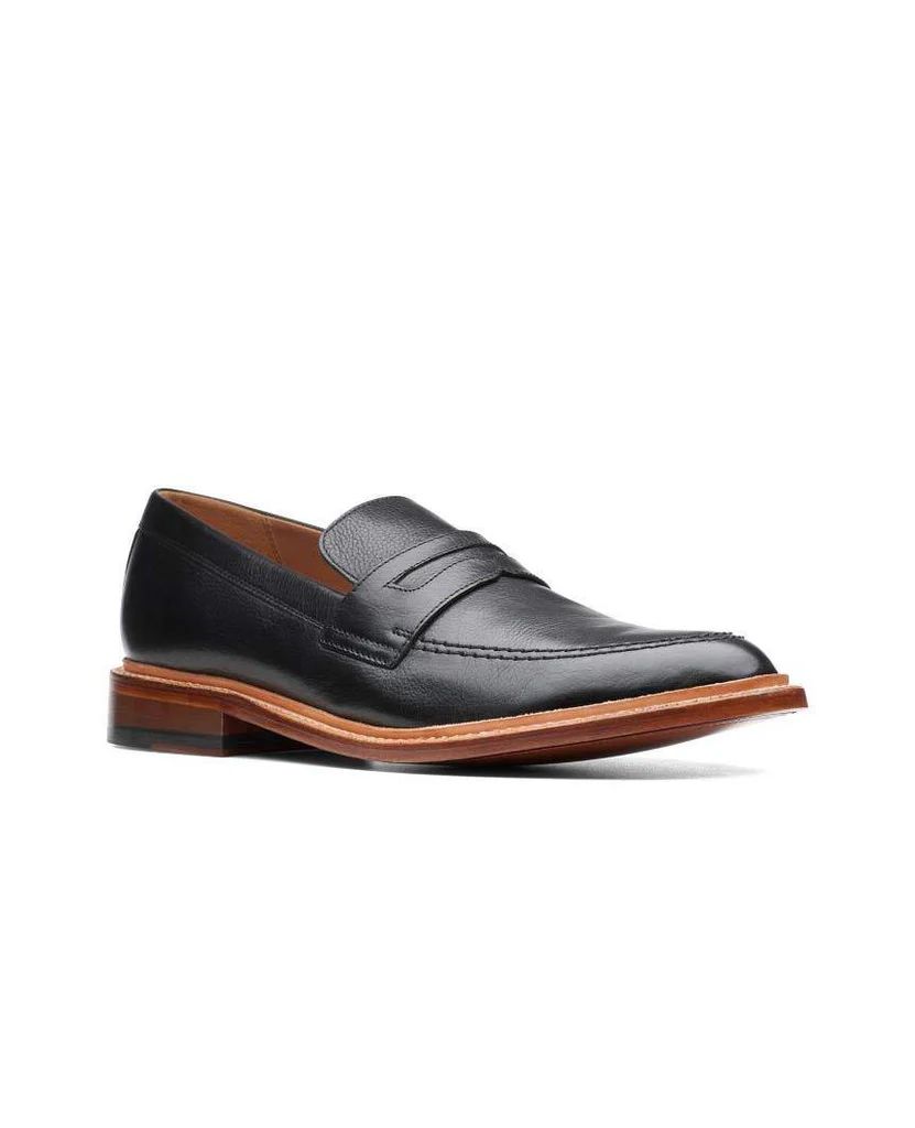 CLARKS MEN&#39;S 16 SOFT LACE BLK DRESS SHOES, Size: 7.5(US)
