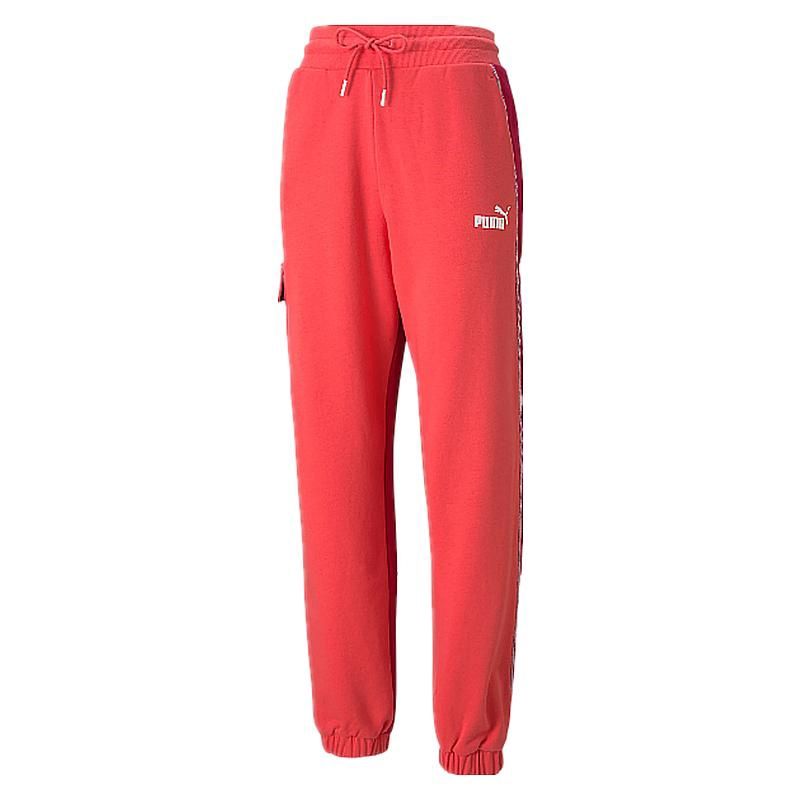 PUMA WOMEN&#39;S POWER CARGO PANTS PINK