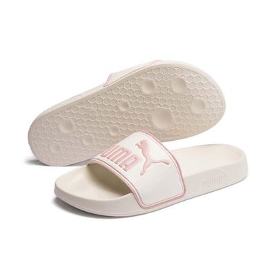 PUMA WOMEN&#39;S LEADCAT BEIGE SLIPPER