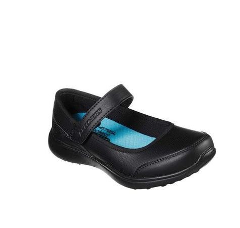SKECHERS GIRLS&#39; MARY JANE MICROSTRIDES CLASS SPIRIT DRESS SHOES