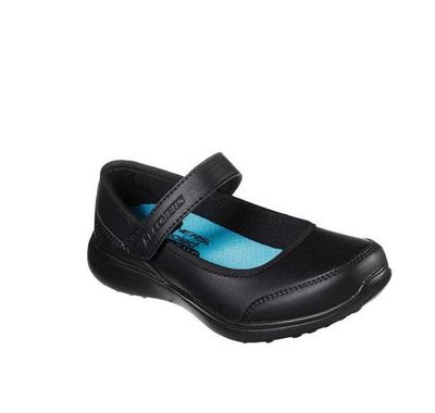 SKECHERS GIRLS&#39; MARY JANE MICROSTRIDES CLASS SPIRIT DRESS SHOES