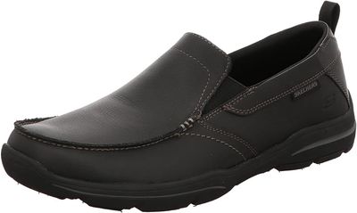 SKECHERS MEN'S HARPER FORDE WIDE BLK CASUAL SHOE