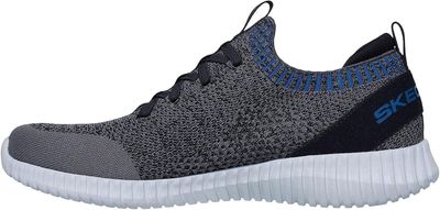 SKECHERS MEN'S ELITE FLEX KARNELL SNEAKER GRY ATHLETIC SHOE