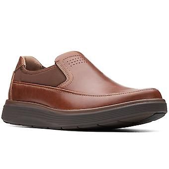 CLARKS MEN&#39;S DRESS SHOE UN ABODE GO BLK, Size: 9(US)
