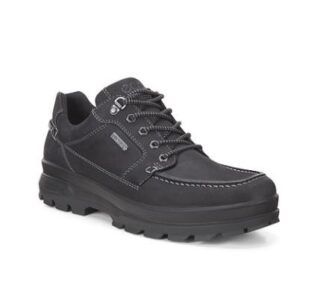 ECCO MEN&#39;S RUGGED TRACK GTX ATHLETIC SHOE BLK, Size: 39(EU)