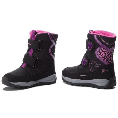 GEOX GIRL'S WINTER BOOTS ORIZONT BLK