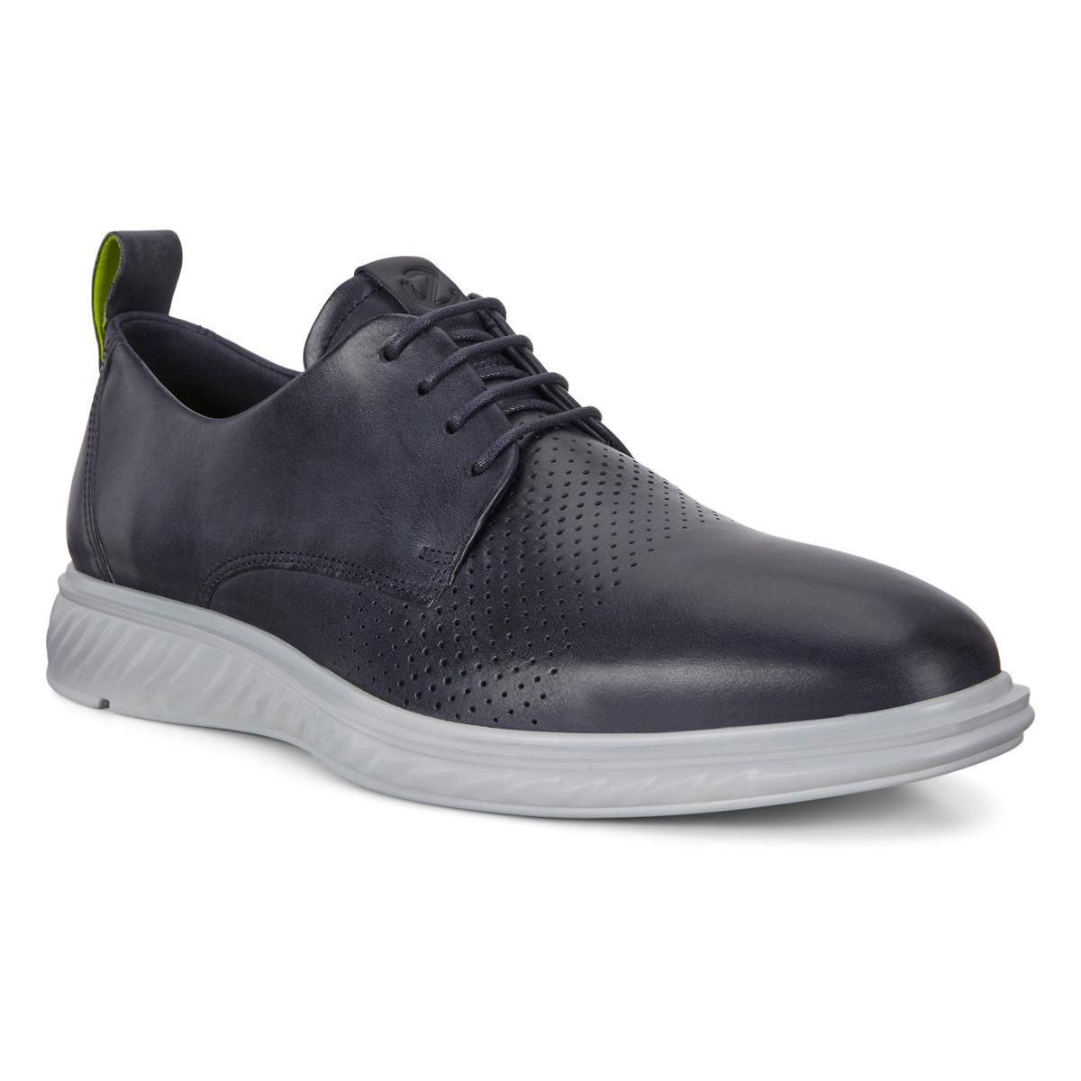 ECCO MEN&#39;S ST.1 HYBRID LITE DRESS SHOE BLUE