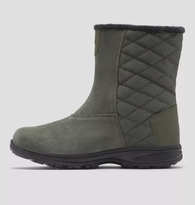 COLUMBIA WOMEN'S ICE MAIDEN SLIP III WINTER BOOT GRAVEL