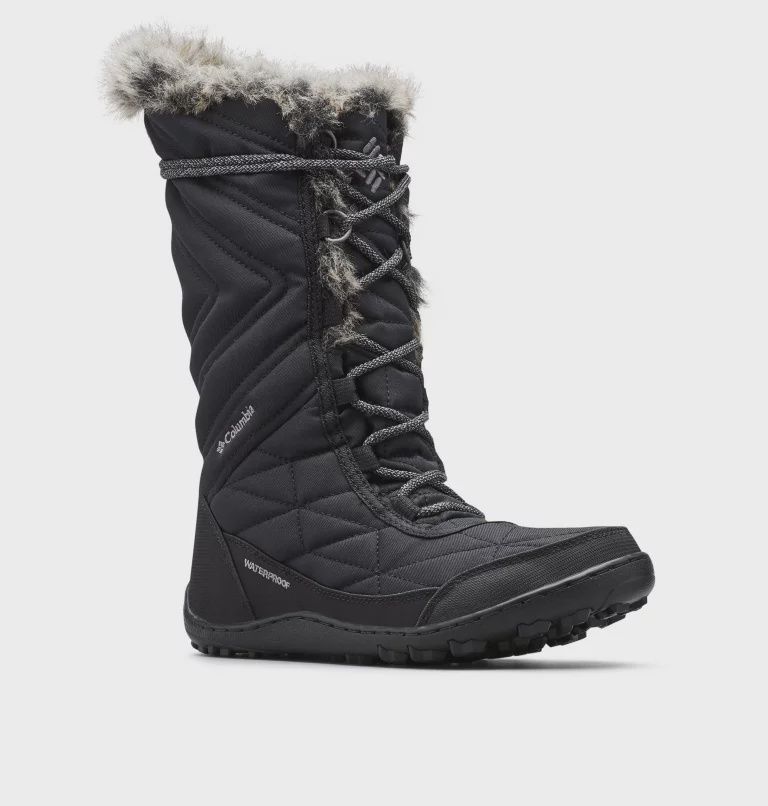 COLUMBIA WOMEN&#39;S MINX MID III WINTER BOOT BLK KHAKI