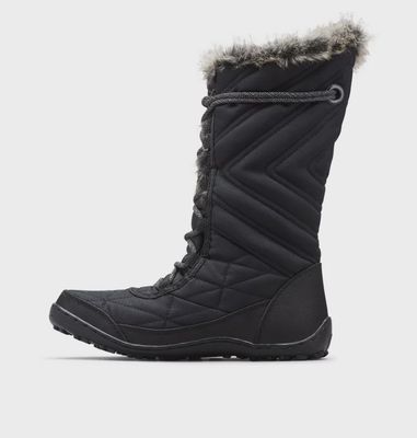 COLUMBIA WOMEN'S MINX MID III WINTER BOOT BLK KHAKI