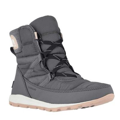 SOREL WOMEN&#39;S WHITNEY SHORT LACE WINTER BOOT QUARRY