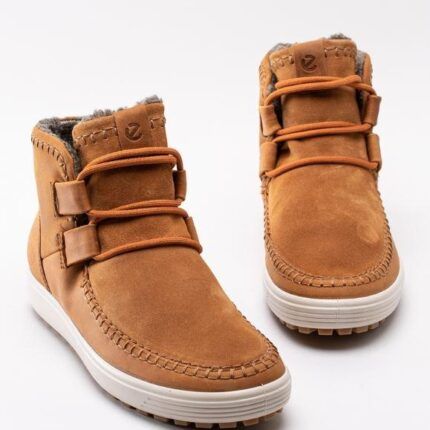 ECCO WOMEN&#39;S SOFT 7 TRED CASUAL BOOT AMBER, Size: 39(EU)