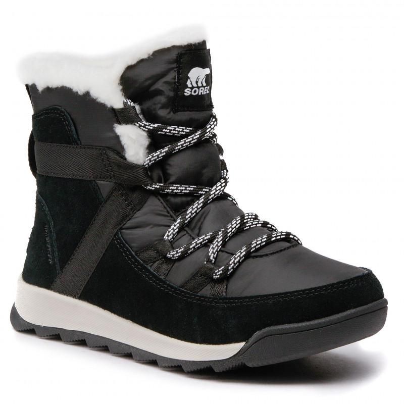 SOREL WOMEN&#39;S WHITNEY II FLURRY WP WINTER BOOT BLK