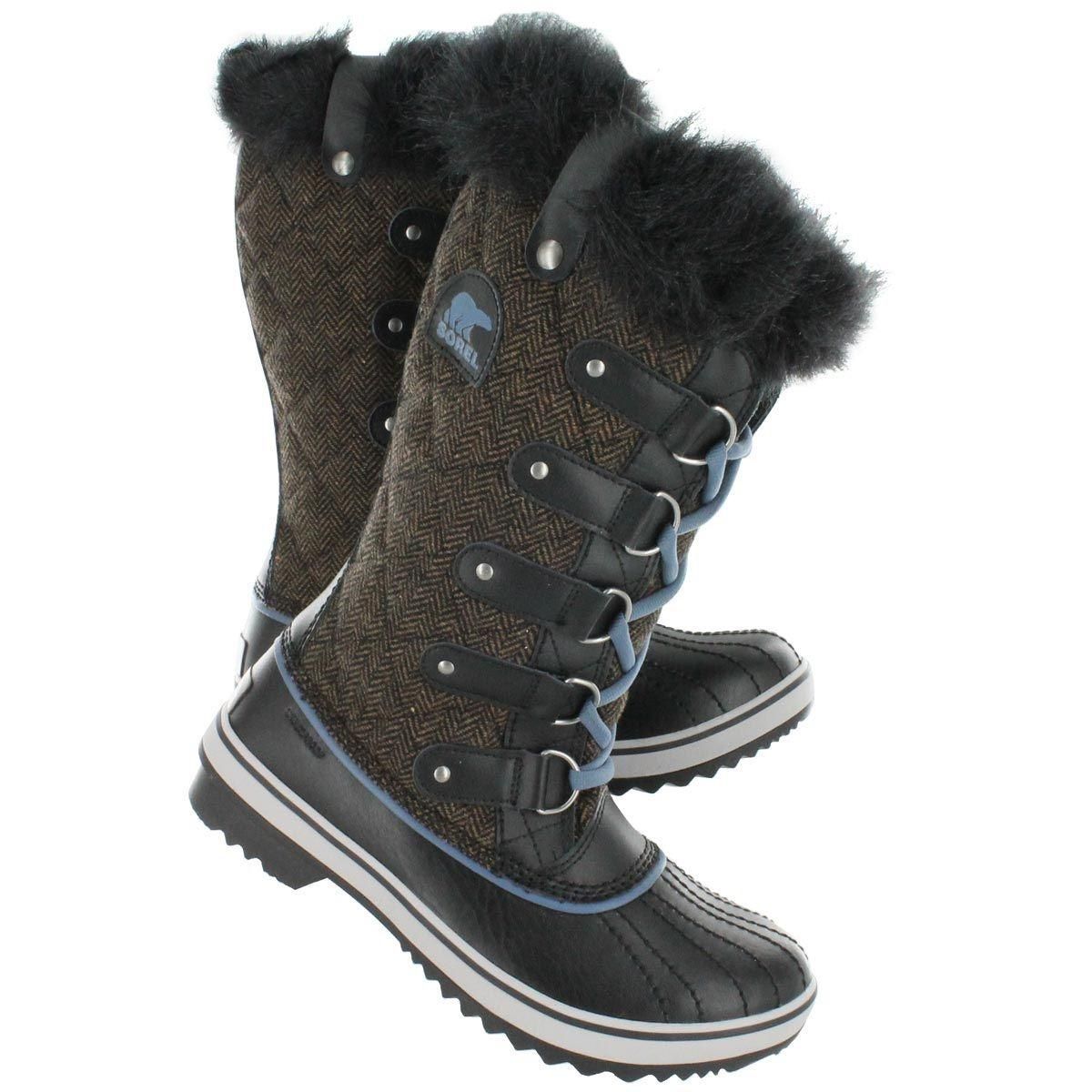 SOREL WOMEN&#39;S TOFINO HERRINGBONE HAWK WINTER BOOT