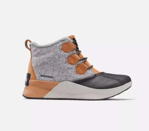 SOREL WOMEN&#39;S OUT N ABOUT™ III CLASSIC WP WINTER BOOT CAMEL BROWN