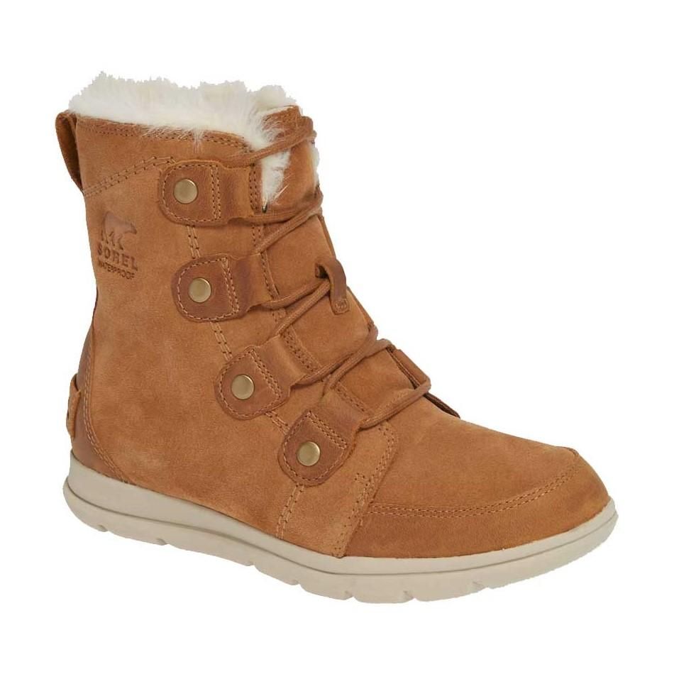 SOREL WOMEN&#39;S EXPLORER JOAN WINTER BOOT CAMEL