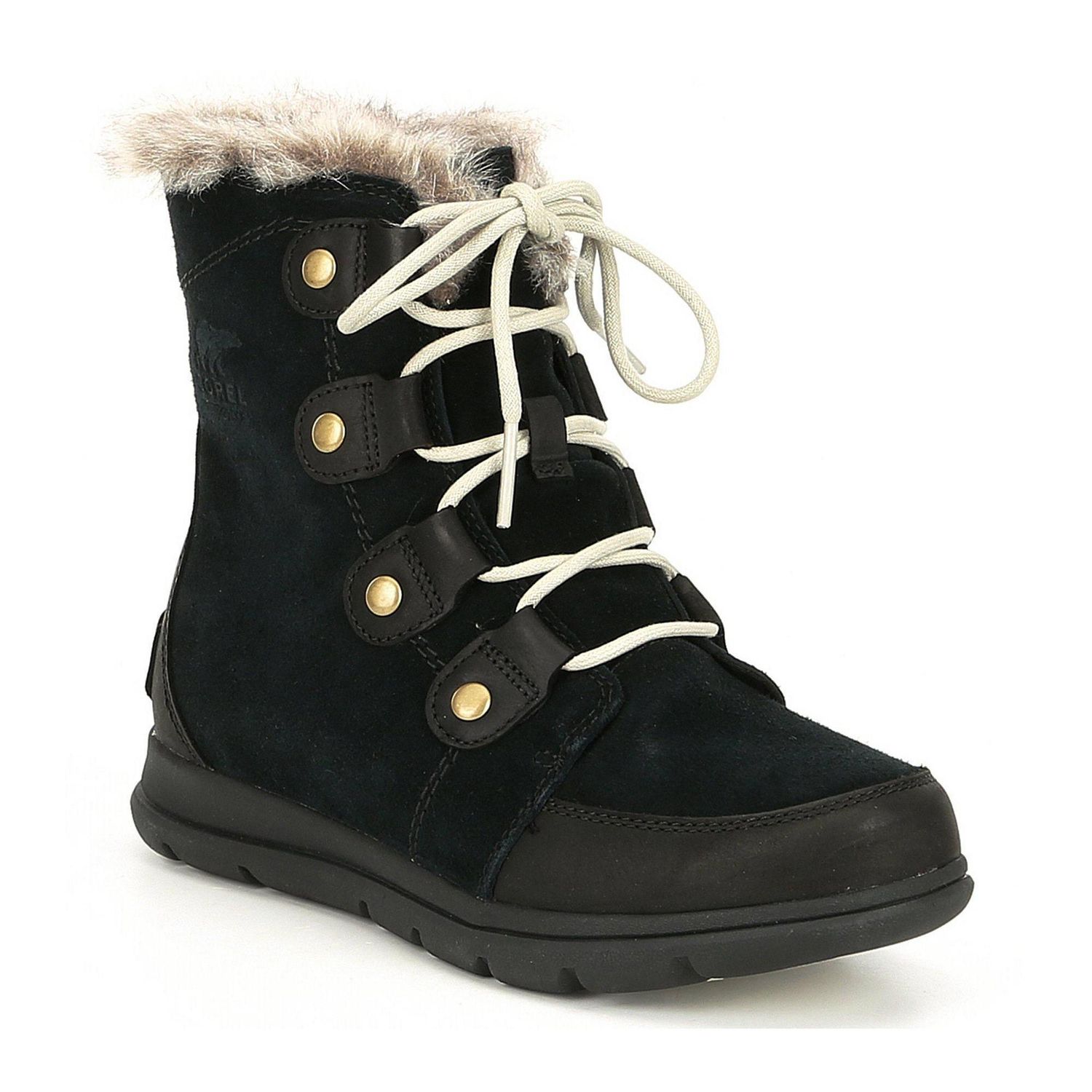 SOREL WOMEN&#39;S EXPLORER JOAN WINTER BOOT BLACK