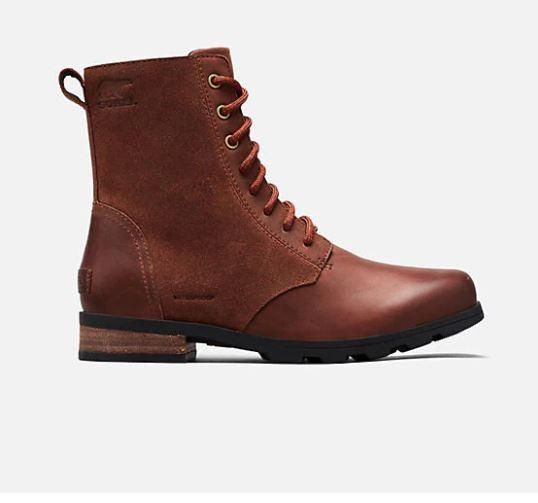 SOREL WOMEN&#39;S EMELIE SHORT LACE WINTER BOOT