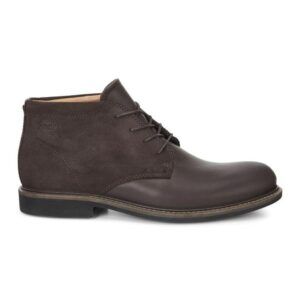 ECCO MEN&#39;S FINDLAY ANKLE DRESS BOOTS, Size: 39(EU)