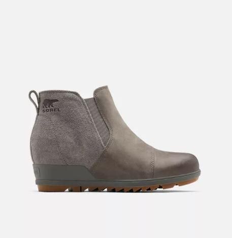 SOREL WOMEN&#39;S EVIE PULL ON QUARRY GUM WINTER BOOT