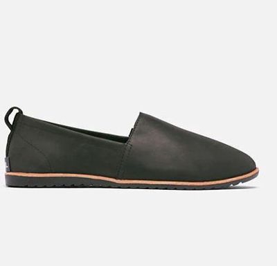 SOREL WOMEN'S  ELLA SLIP ON CASUAL SHOE BLK