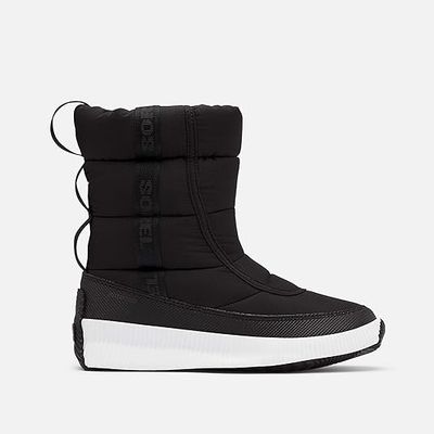 SOREL WOMEN&#39;S OUT N ABOUT™ PUFFY MID WINTER BOOT BLK
