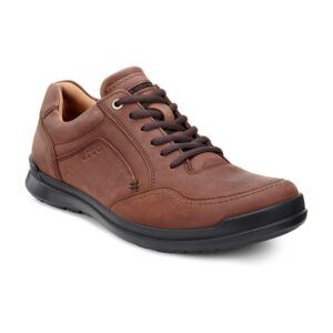 ECCO MEN'S HOWELL LACE CASUAL SHOE COGNAC