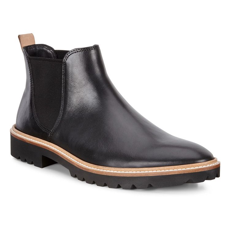 ECCO WOMEN&#39;S INCISE DRESS BOOT BLK, Size: 36(EU)