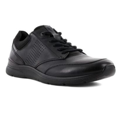 ECCO MEN'S IRVING BLK DERSS SHOE