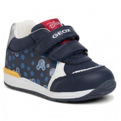 GEOX BOY&#39;S RISHON BABY MICKY MOUSE CASUAL SHOE NAVY