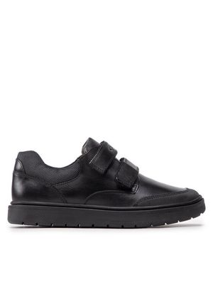 GEOX BOY&#39;S DRESS SHOE RIDDOCK BLACK
