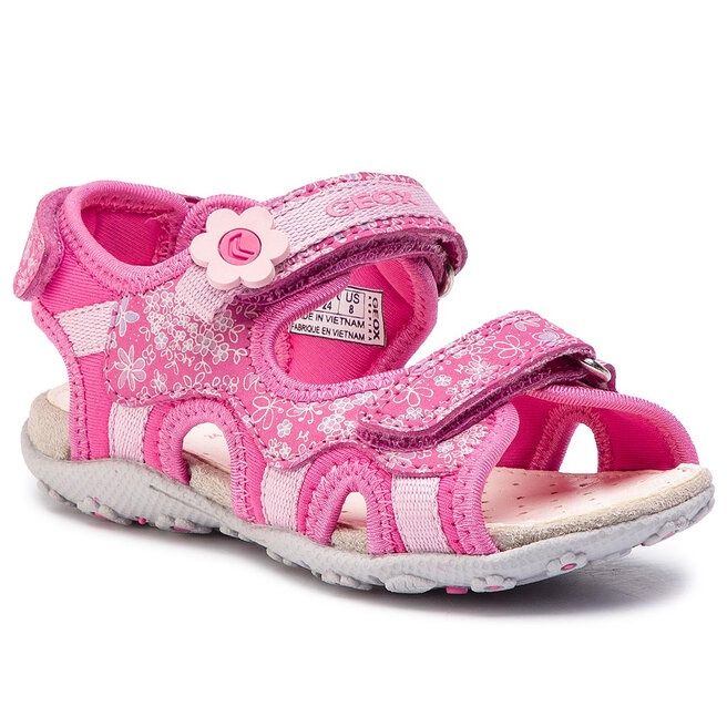 GEOX GIRL&#39;S SANDAL ROXANNE FUCHSIA