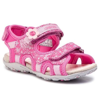GEOX GIRL'S SANDAL ROXANNE FUCHSIA