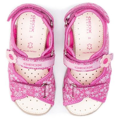 GEOX GIRL'S SANDAL ROXANNE FUCHSIA