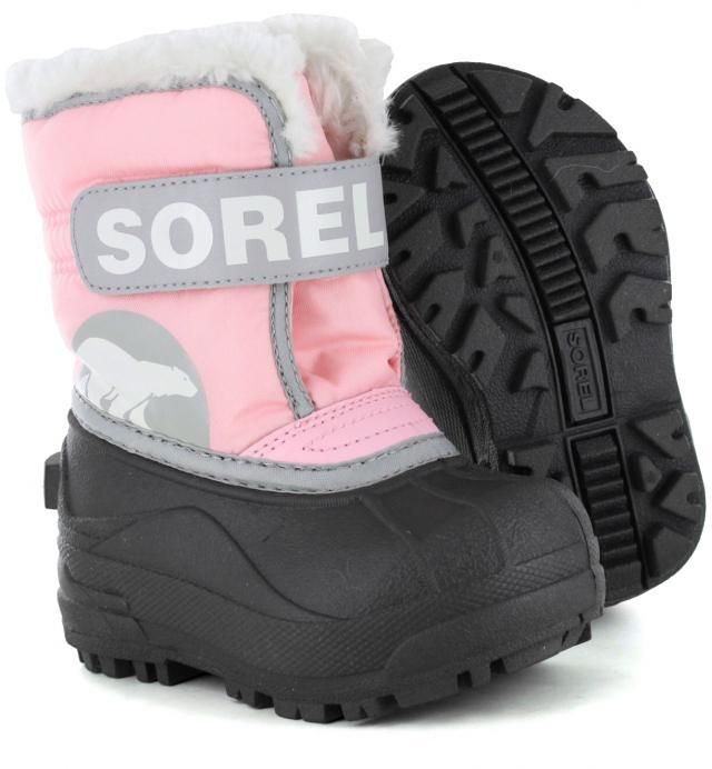 SOREL GIRL&#39;S SNOW COMMANDER DOVE WINTER BOOT