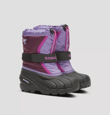 SOREL GIRL'S FLURRY WINTER BOOT PURPLE