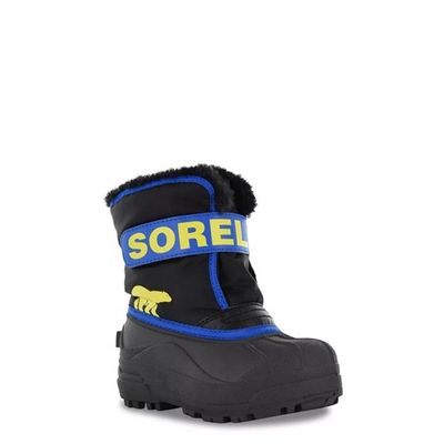 SOREL BOY'S SNOW COMMANDER SUPER WINTER BOOT BLUE