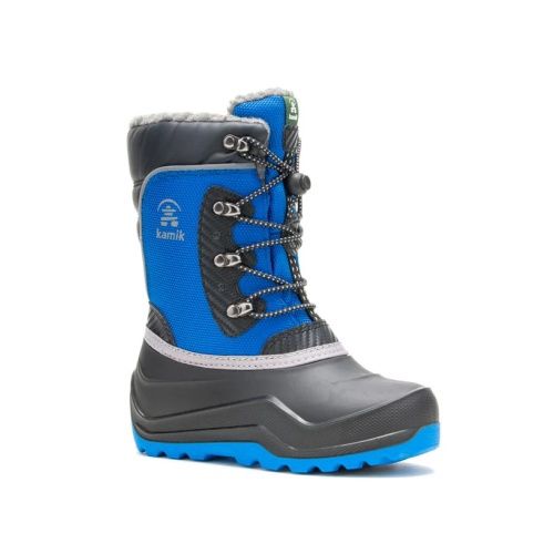 KAMIK BOY&#39;S BIG KID LUKE4 WINTER BOOT BLACK BLUE