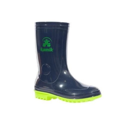 KAMIK BOY&#39;S PEBBLES  NAVY RAINBOOT