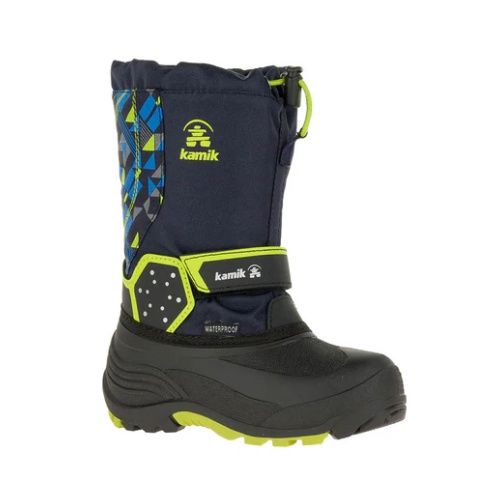 KAMIK BOY&#39;S WINTER BOOTS ICETRACK NAVY