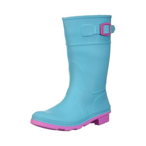KAMIK GIRL&#39;S RAINBOOT RAINDROPS BLUE