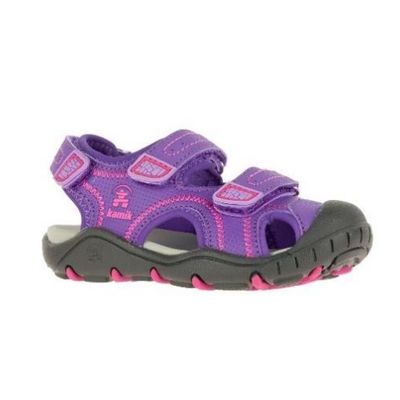 KAMIK GIRL'S SANDAL SEATURTLE2 PURPLE