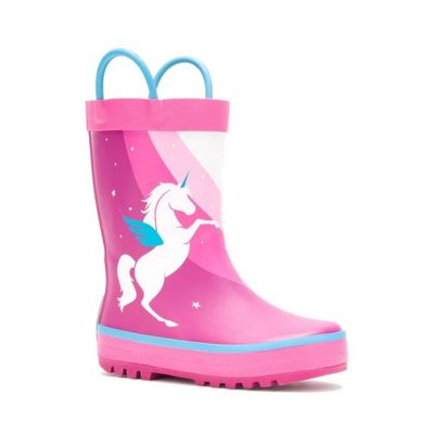 KAMIK GIRL&#39;S RAINBOOT UNICORN MAGENTA