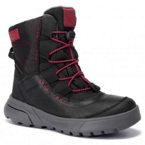 GEOX BOY&#39;S SVEGGEN ABX WINTER BOOT BLK