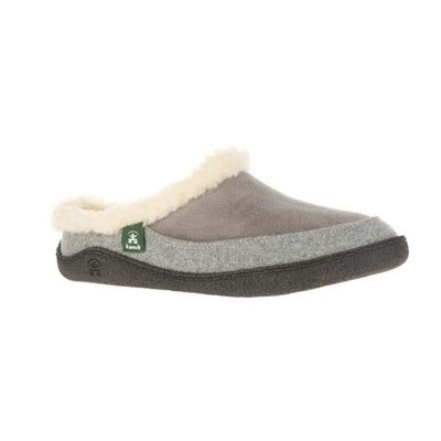 KAMIK MEN&#39;S GRY NUTMEG SLIPPER